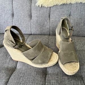 Treasure & Bond Platform Espadrille Wedge Sandals | size 8